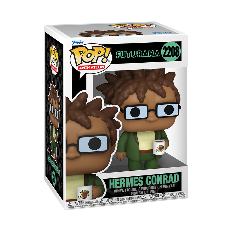 Hermes Conrad Funko Pop! #2208 stock photo in-box Futurama