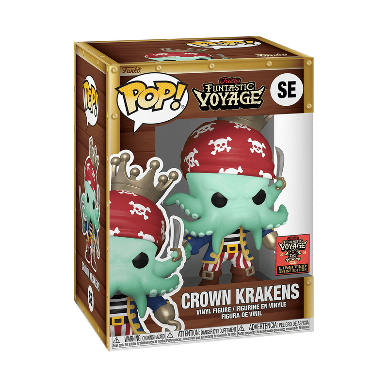 Funko Pop! Funko - Crown Krakens Funtastic Voyage 2024 Limited Online Edition