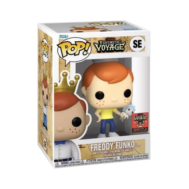 Funko Pop! Funko - Freddy Funko as Morty Funtastic Voyage 2024 Limited Online Edition 3000 Pcs