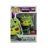 Alan Oppenheimer Signed Turtles of Grayskull Skeletor Funko Pop Figure