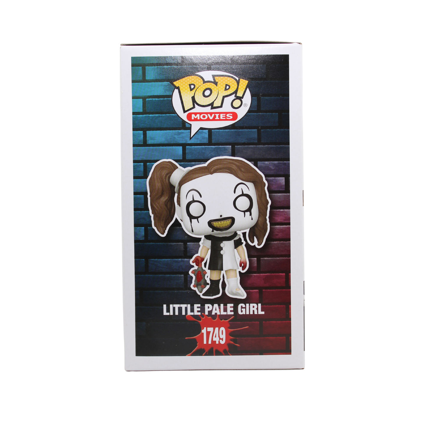 Amelie McLain Signed Terrifier Little Pale Girl Glow Specialty Series Funko Pop Figure Left Side
