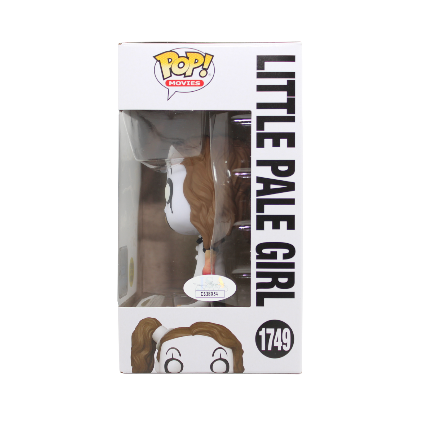 Amelie McLain Signed Terrifier Little Pale Girl Glow Specialty Series Funko Pop Figure Right Side