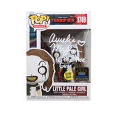 Amelie McLain Signed Terrifier Little Pale Girl Glow Specialty Series Funko Pop Figure Holding Rat
