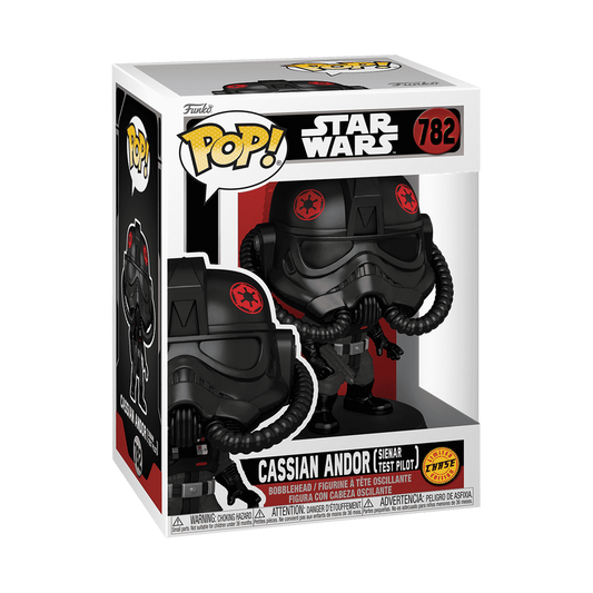 Cassian Andor Funko Pop! #782 Chase stock photo in-box from Andor