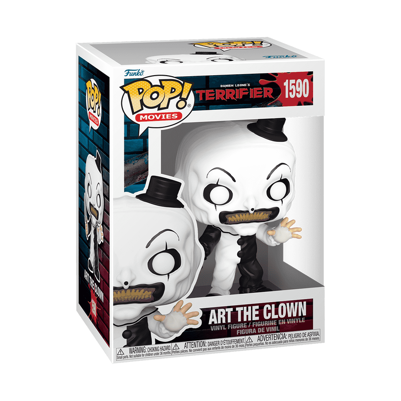 Art The Clown Terrifier Funko Pop Packaging