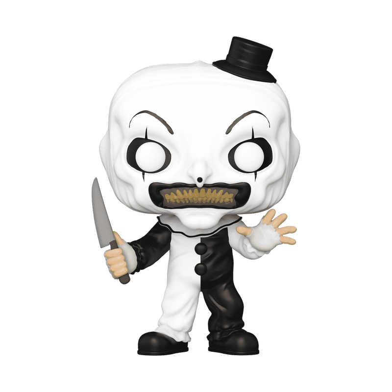 Art The Clown Terrifier Funko Pop Figure Holding Knife