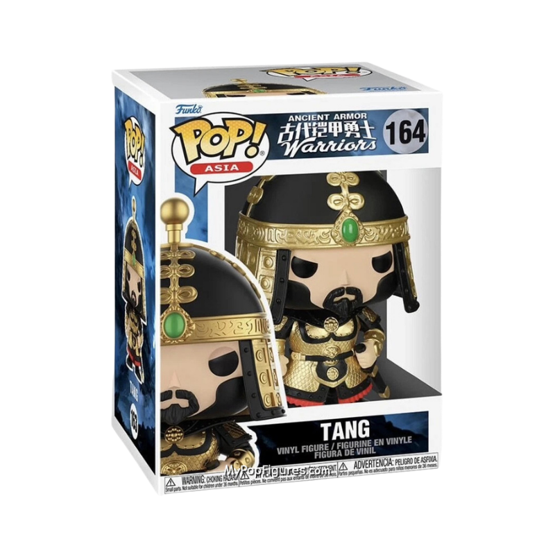 Tang Funko Pop! #164 stock photo in-box from Asia Ancient Armor Warriors