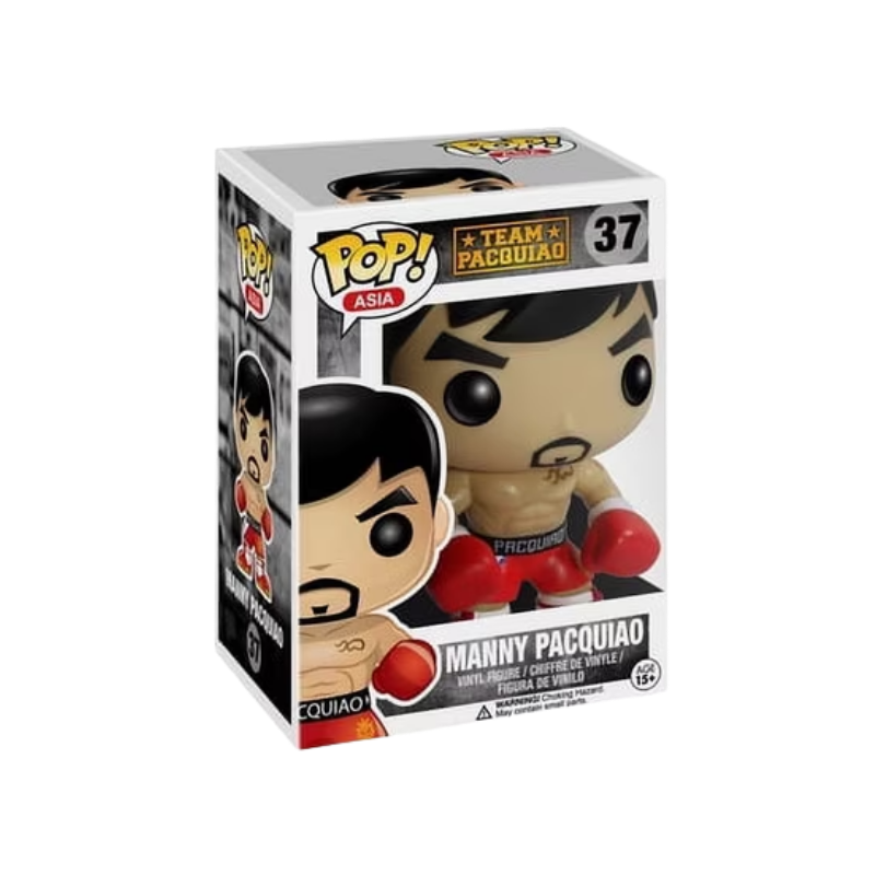 Manny Pacquiao Funko Pop! #37 stock photo in-box from Pop! Asia Boxing