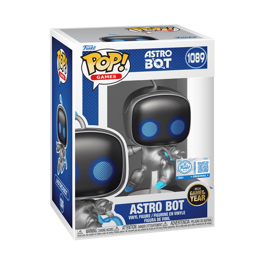 Astro Bot Funko Pop #1089 Game of the Year Funko Exclusive in box packaging