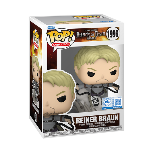 Reiner Braun Funko Pop #1996 Exclusive in box packaging