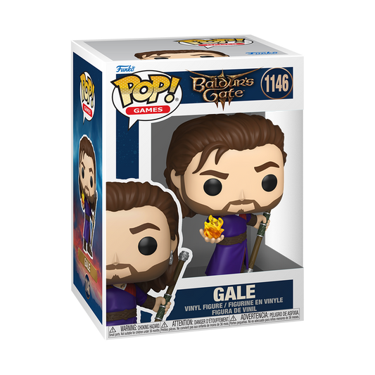 Gale Funko Pop! #1146 in box packaging from Baldur’s Gate 3