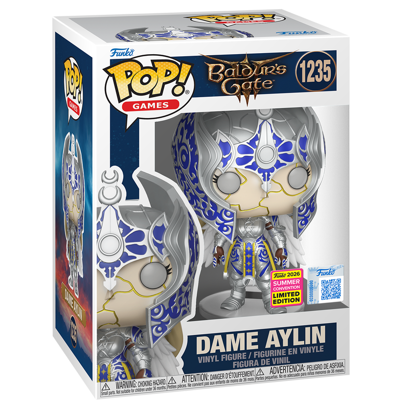 Dame Aylin Funko Pop! #1235 San Diego Comic-Con Shared stock photo in-box from Baldur's Gate
