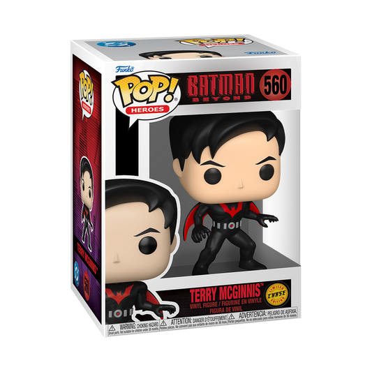 Batman Beyond Terry McGinnis Chase Funko Pop Packaging