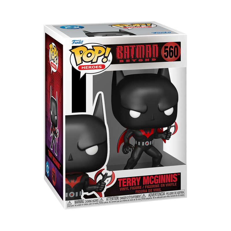 Batman Beyond Terry McGinnis Funko Pop Packaging