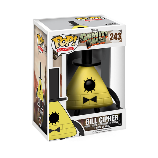 Funko Pop! Disney Bill Cipher #243 Funko Pop box packaging front view