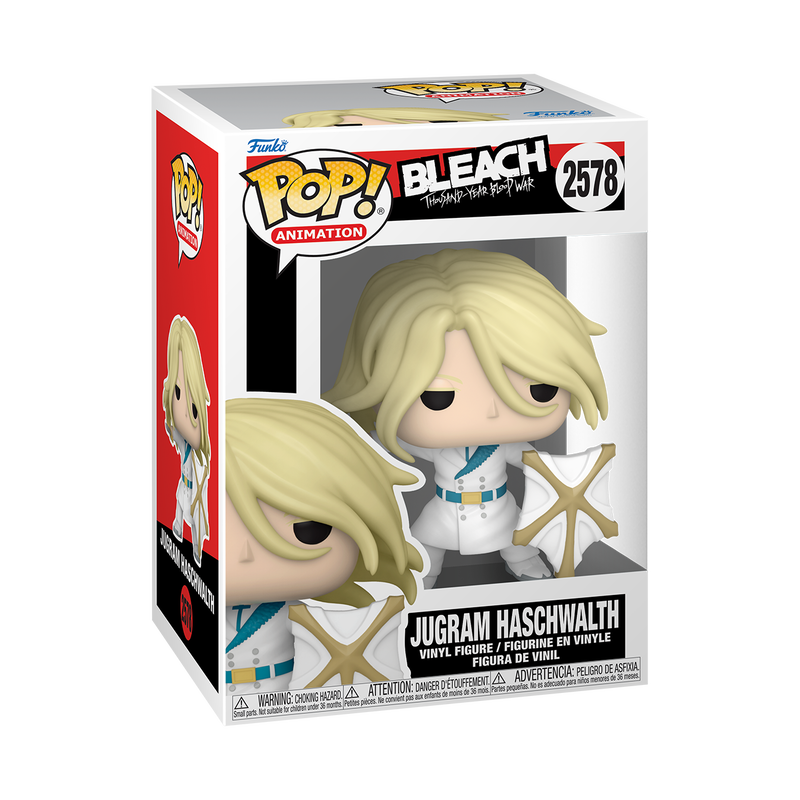 Jugram Haschwalth Funko Pop! #2578 stock photo in-box from Bleach: Thousand-Year Blood War