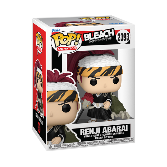 Renji Abarai Funko Pop! #2393 stock photo in-box Bleach Thousand-Year Blood War