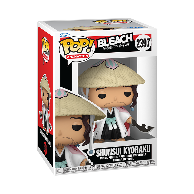 Shunsui Kyoraku Funko Pop! #2397 stock photo in-box Bleach Thousand-Year Blood War
