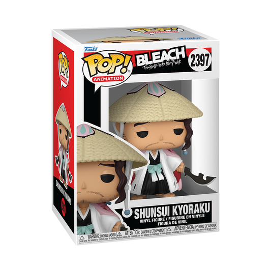 Shunsui Kyoraku Funko Pop! #2397 stock photo in-box Bleach Thousand-Year Blood War