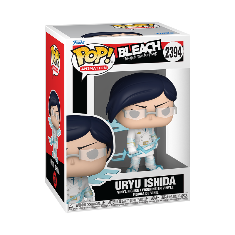 Uryu Ishida Funko Pop! #2394 stock photo in-box Bleach Thousand-Year Blood War