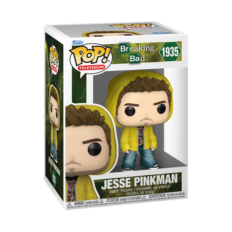 Jesse Pinkman Funko Pop! #1935 stock photo in-box from Breaking Bad