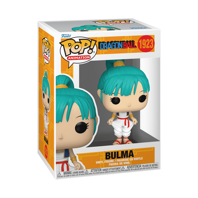 Bulma Dragonball Funko Pop Packaging