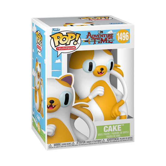 Funko Pop! Adventure Time Cake #1496 Funko Pop box packaging front view