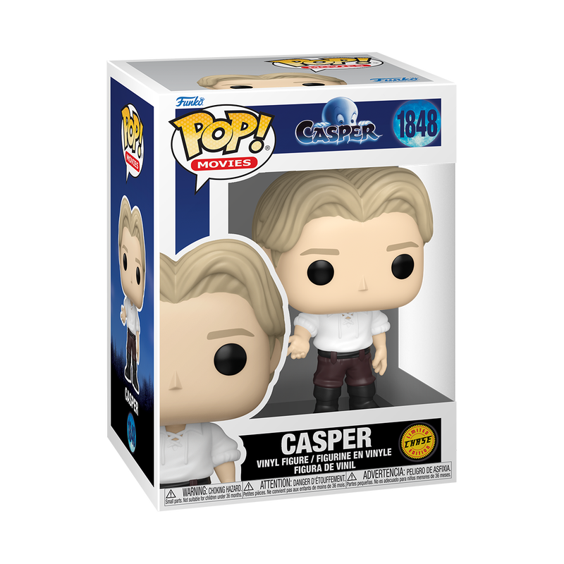 Casper The Friendly Ghost Casper Chase Funko Pop Packaging