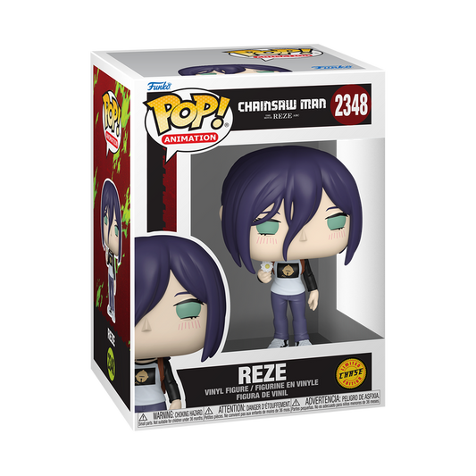 Reze Chase Funko Pop! #2348 stock photo in-box Chainsaw Man Reze Arc