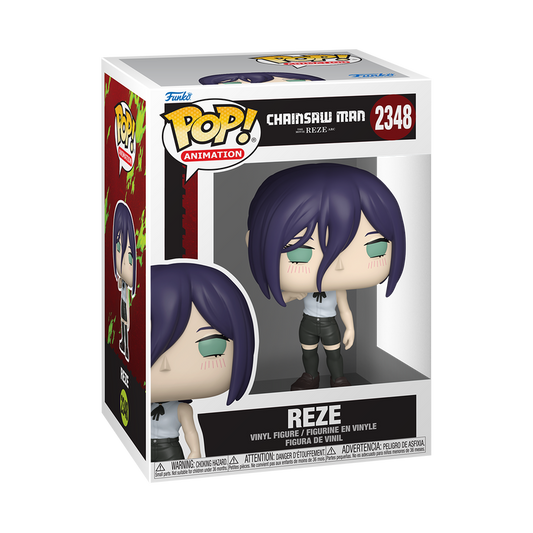 Reze Funko Pop! #2348 stock photo in-box Chainsaw Man Reze Arc