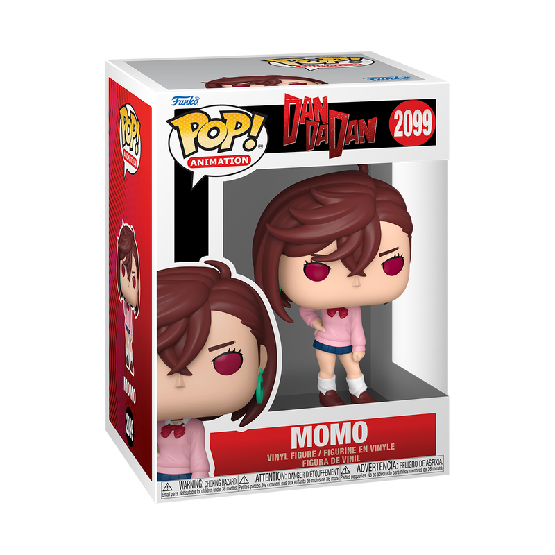 Dandadan Momo Funko Pop Packaging