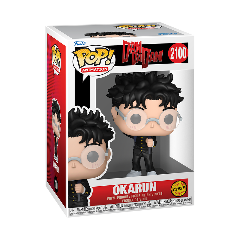 Dandadan Okarun Chase Funko Pop 2100 Packaging
