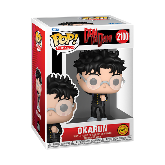 Dandadan Okarun Chase Funko Pop 2100 Packaging