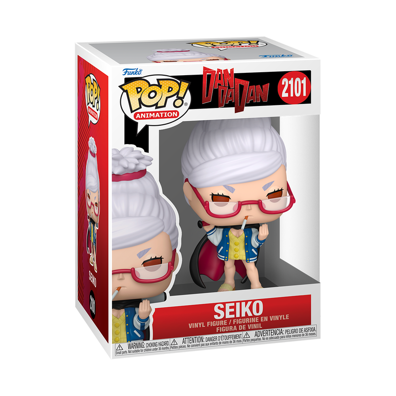 Dandadan Seiko Funko Pop Packaging