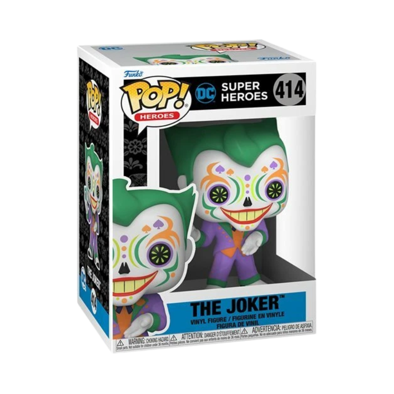 DC Super Heroes The Joker Funko Pop Packaging