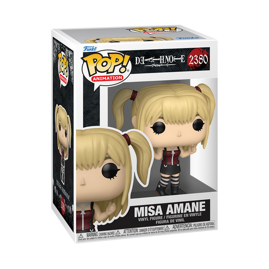 Misa Amane Funko Pop! #2380 stock photo in-box from Death Note