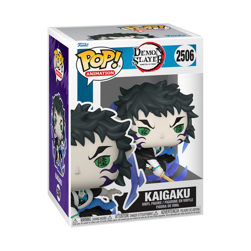 Kaigaku Funko Pop! #2506 stock photo in-box from Demon Slayer