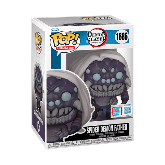 Spider Demon Father Funko Pop! #1686 Fall Convention 2024 Limited Edition in box packaging from Demon Slayer