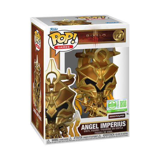 Angel Imperius Funko Pop #127 Ultra Limited Edition in box packaging