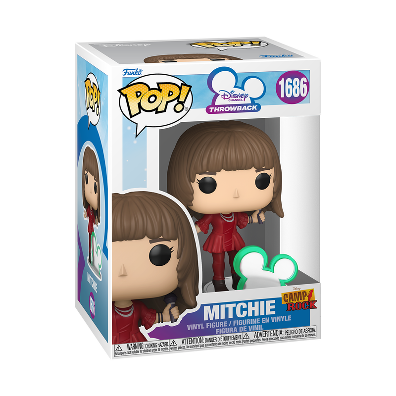 Mitchie Funko Pop! #1686 stock photo in-box Disney Channel Throwback Camp Rock