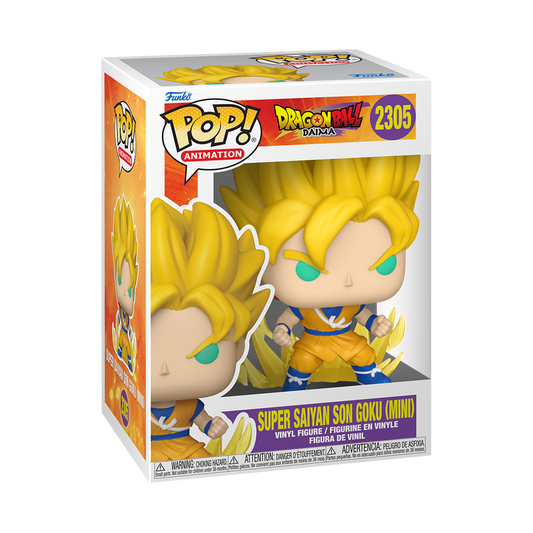 Super Saiyan Son Goku Mini Funko Pop! #2305 stock photo in-box Dragon Ball Daima