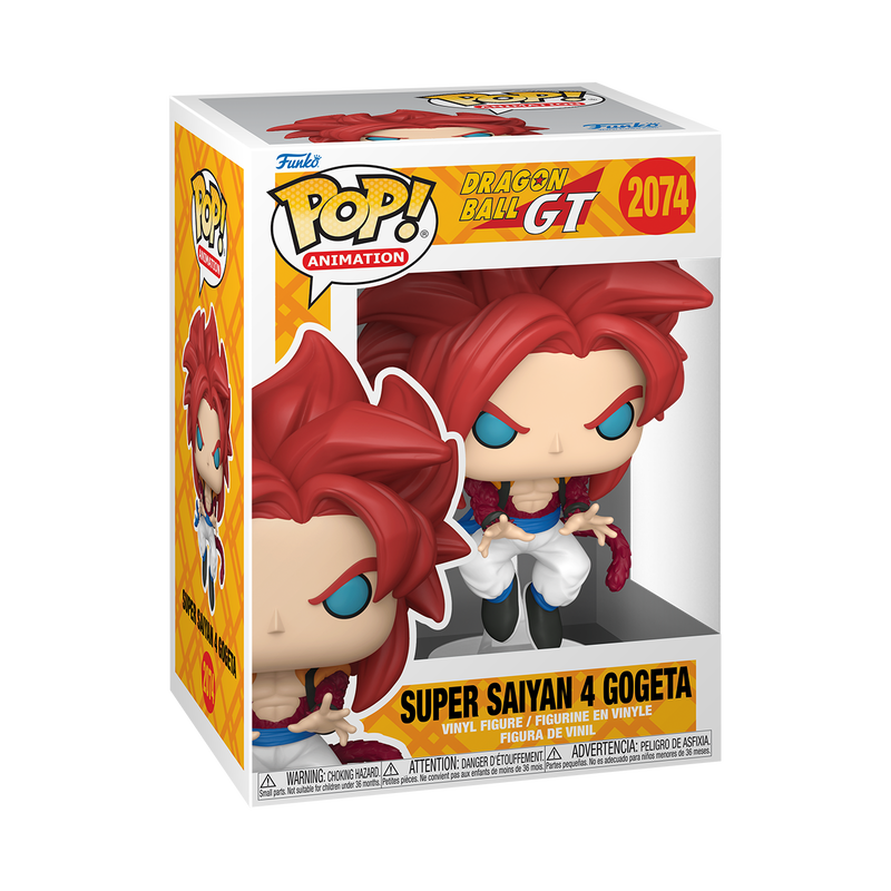 Dragon Ball GT Super Saiyan 4 Gogeta Funko Pop Packaging