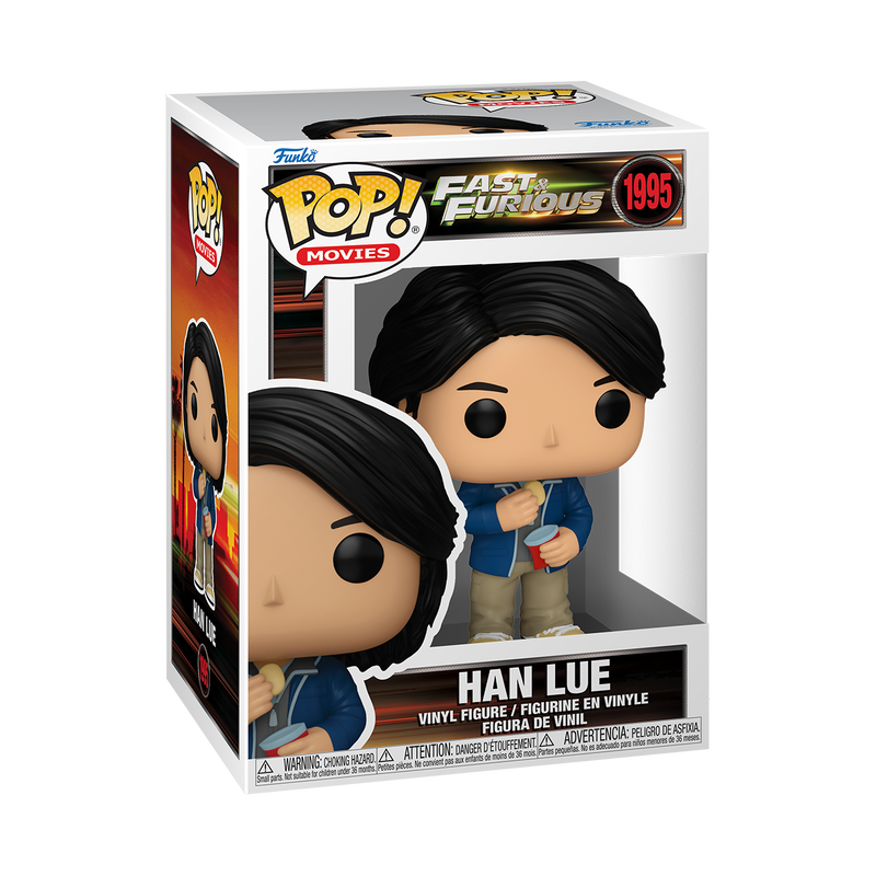 Han Lue Funko Pop! #1995 stock photo in-box Fast & Furious