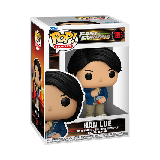 Han Lue Funko Pop! #1995 stock photo in-box Fast & Furious