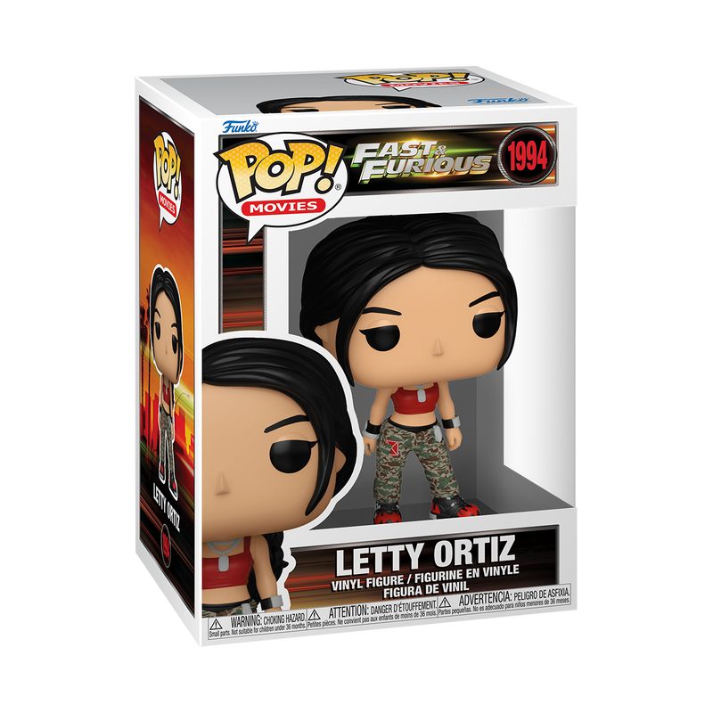 Letty Ortiz Funko Pop! #1994 stock photo in-box Fast & Furious