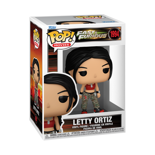 Letty Ortiz Funko Pop! #1994 stock photo in-box Fast & Furious