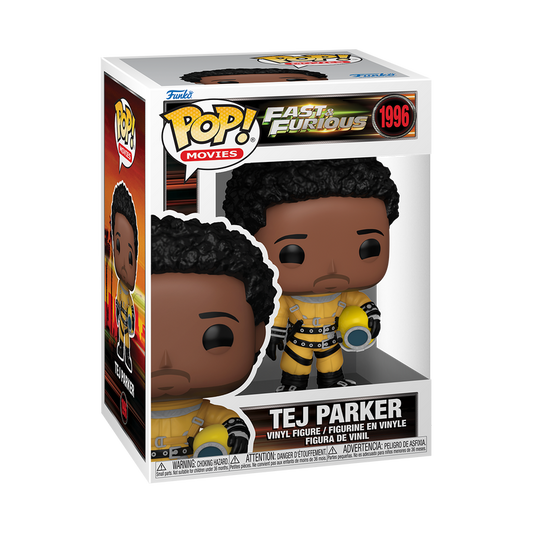 Tej Parker Funko Pop! #1996 stock photo in-box Fast & Furious