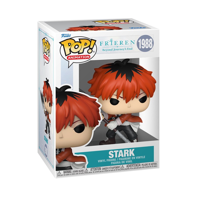 Stark Funko Pop! #1988 in box packaging from Frieren