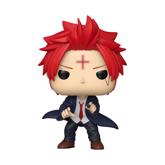 Funko Pop Dot Barrett #2185 Chase from Mashle: Magic and Muscles, full figure outside packaging.