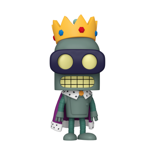 Super King Bender Funko Pop! #2211 stock photo out-of-box Futurama